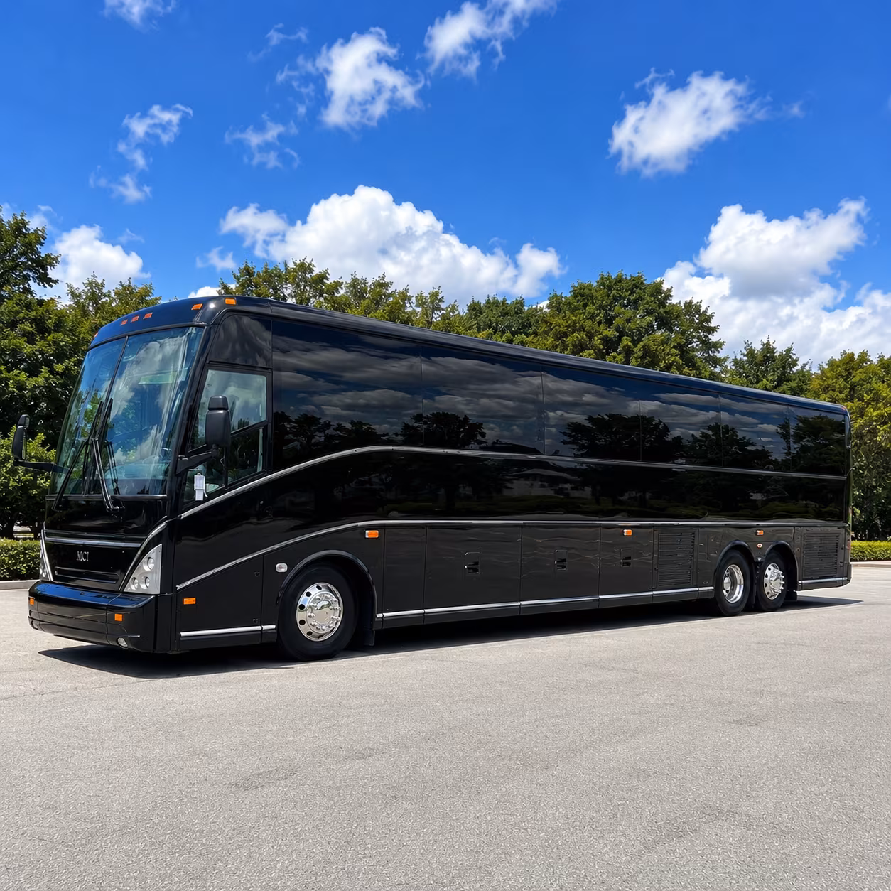 ku commencement prom and school event buses in lawrence