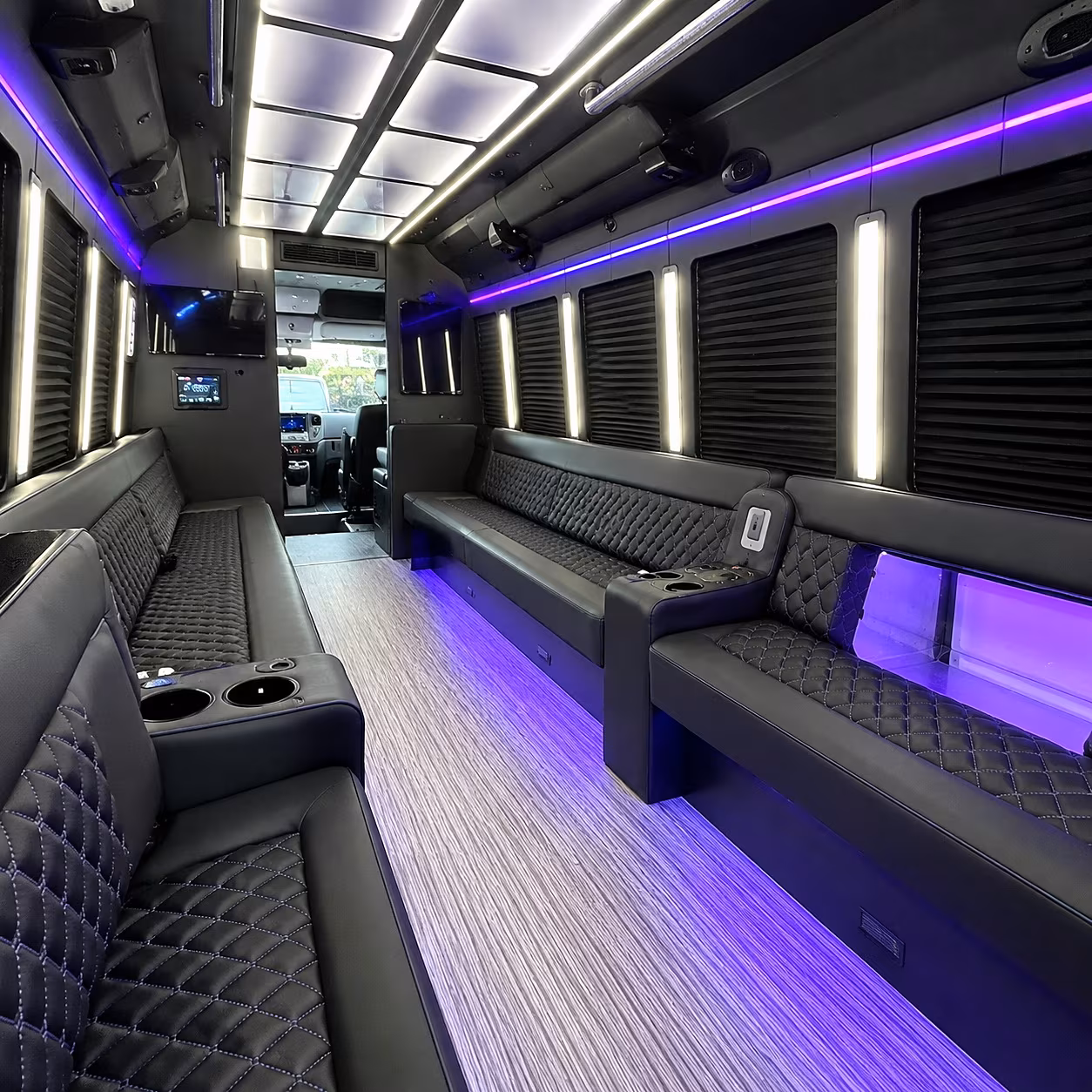 lawrence party bus rentals inside